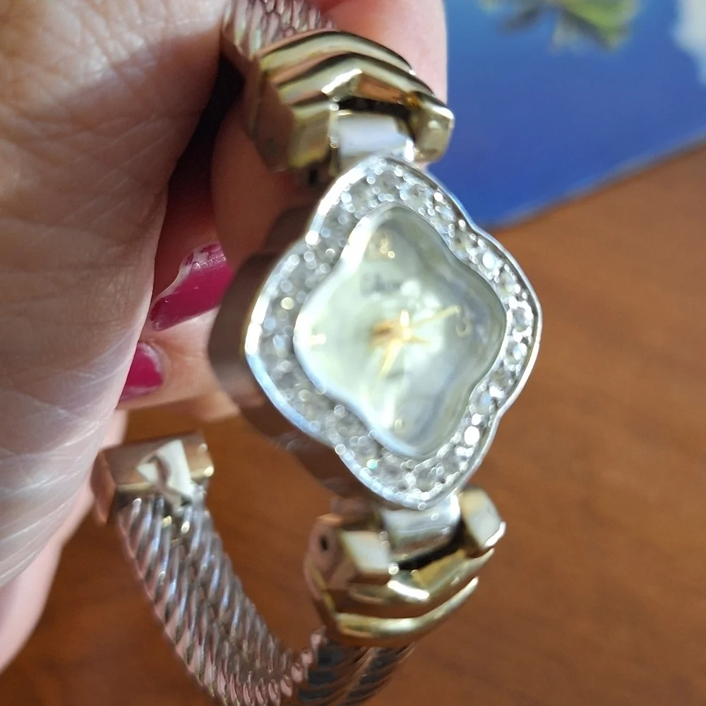 Collezio Abalone Cuff Watch